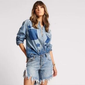 One Teaspoon Frankies  Denim Shorts - Hollywood $187.00 USD Regular price